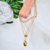 Gold 3 Layer Necklace