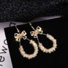 bow-Knot Drop Earring