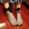 Women Bow Net Sock