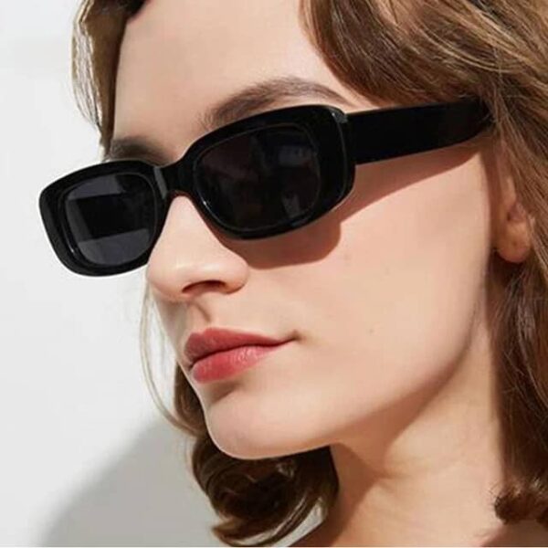 Unisex Small Frame Oval Sunglasses